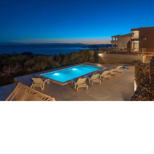 Villa Violeta with amazing seaview