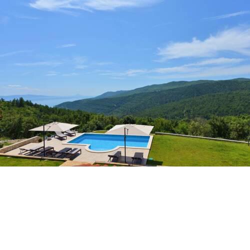 Villa with panoramic view