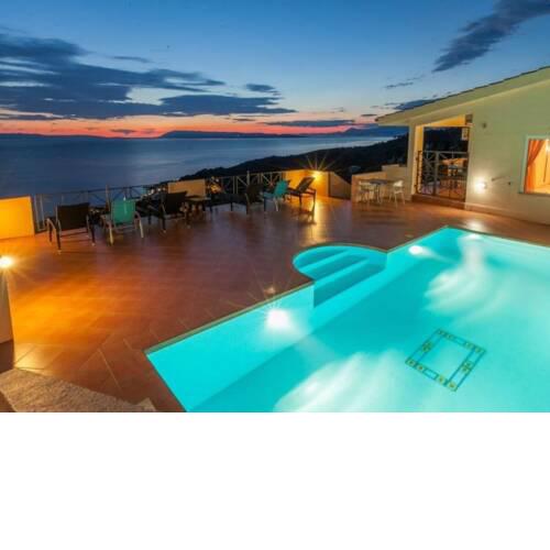 villa Zea with privat Pool and seaview